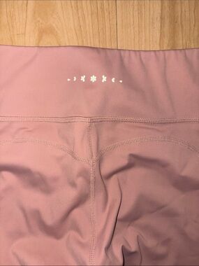 Women's High-Waist Pink Active Shorts